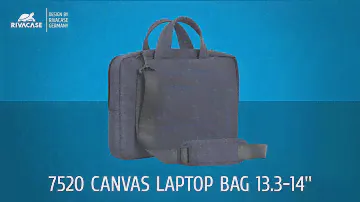 RIVACASE 7520 Canvas Laptop bag 13.3"