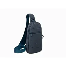 RIVACASE 7711 dark grey сумка слинг для мобильных устройств /12 серый