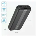 RIVACASE Внешний аккумулятор RIVACASE VA2081 20000 mAh, черный powerbank
