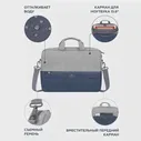Сумка для ноутбука RIVACASE 7532 grey/dark blue