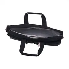 Сумка деловая RIVACASE 8550 black, отделение для планшета и ноутбука 17,3", ткань, черная, 44x30x9 см, 8550 Black