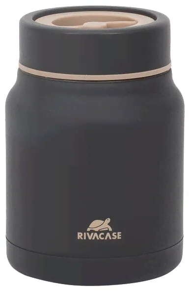 Термос для еды RIVACASE 90331BK, 0.5 л черный