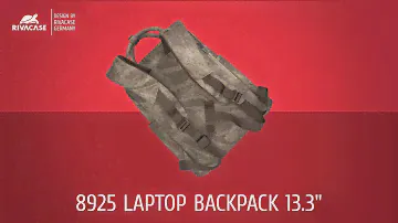 RIVACASE 8925 beige Laptop backpack 13.3"
