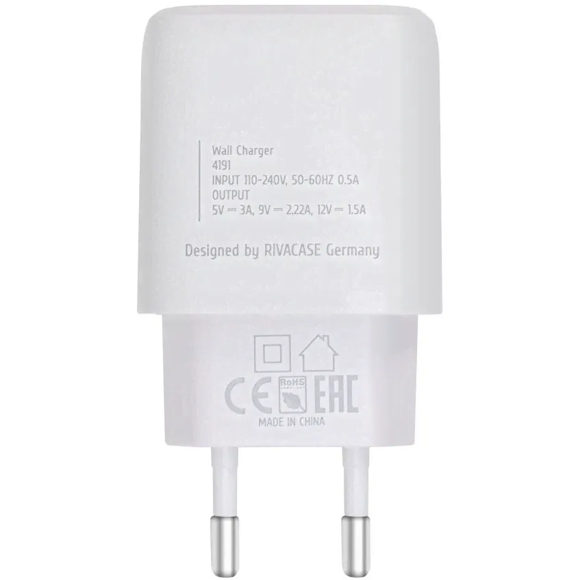 RIVACASE PS4191 with USB C зарядное устройство-4