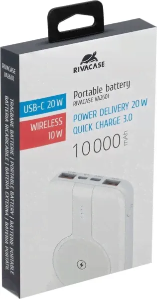 Powerbank RivaCase POWER BANK USB 10000MAH/VA2601 RIVACASE