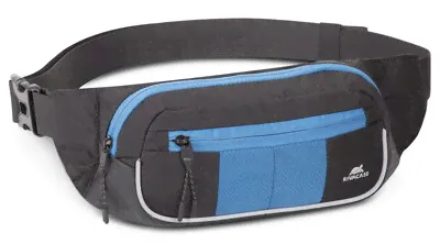Сумка поясная Rivacase 5215 Black Blue-0