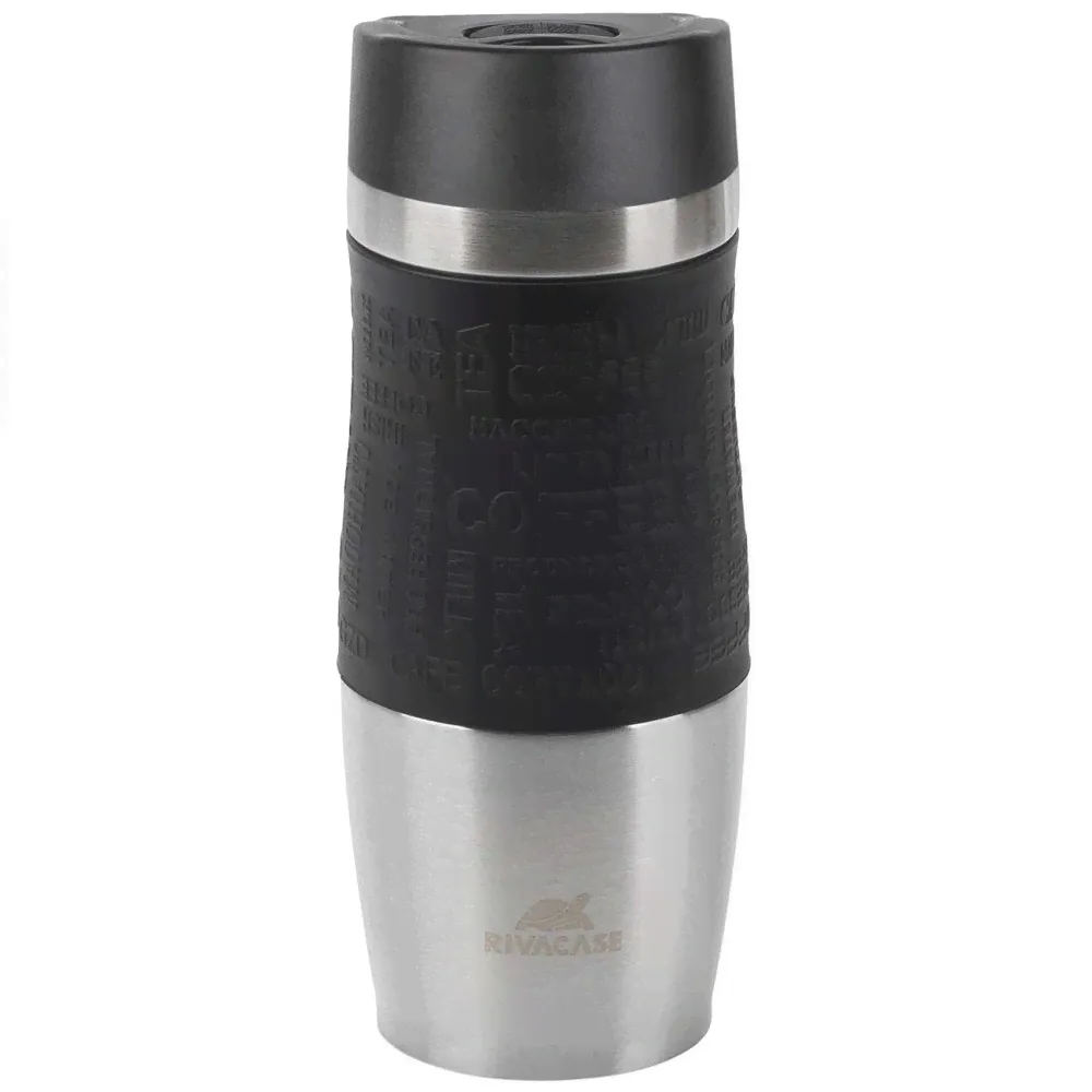 Термокружка RIVACASE 380мл Silver (90346SL)-0