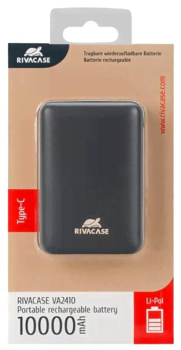 Аккумулятор RIVACASE VA2410 10000 mAh, черный-2