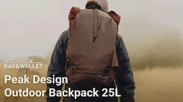 Обзор рюкзака Peak Design Outdoor Backpack 25L