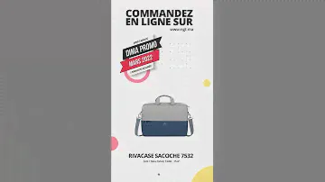 RIVACASE Sacoche 7532 a Marc: Yb Shrs