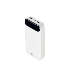 RIVACASE VA2280 (20000mAh) с дисплеем, белый, внешний аккумулятор /24 с логотипом оптом-0